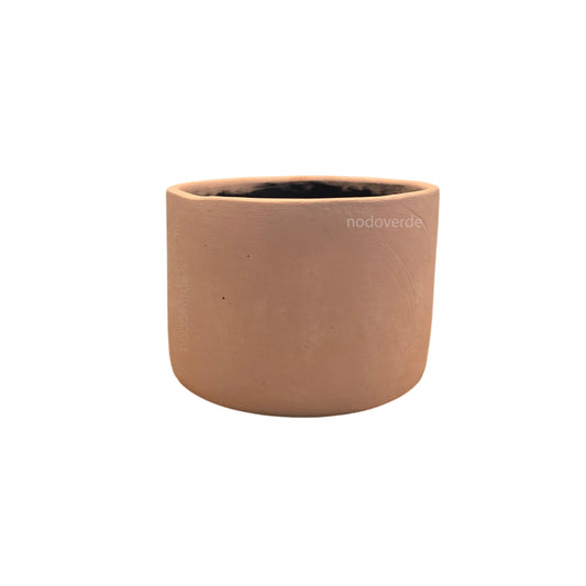 Cilindro de barro 13x9cm