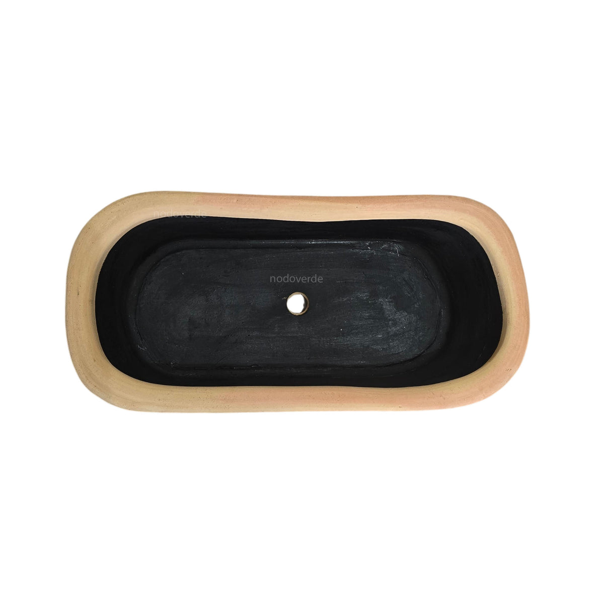 Jardinera rectangular con patas
