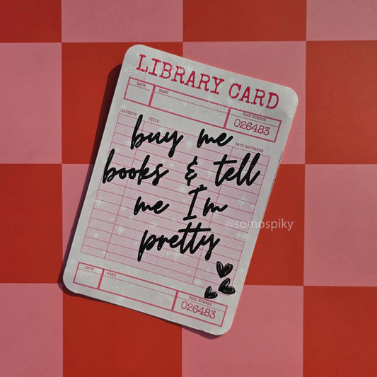 Kindle Insert - Library Card