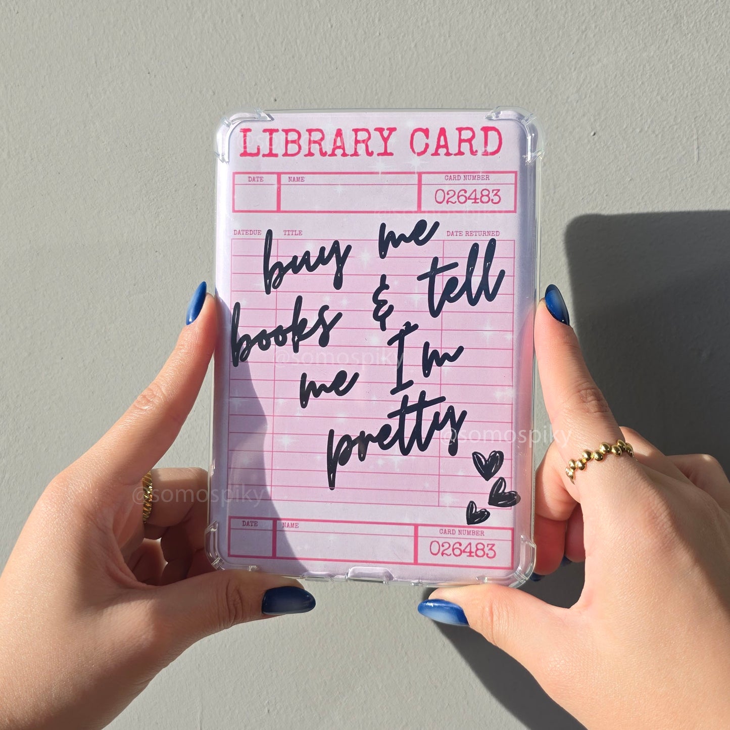 Kindle Insert - Library Card