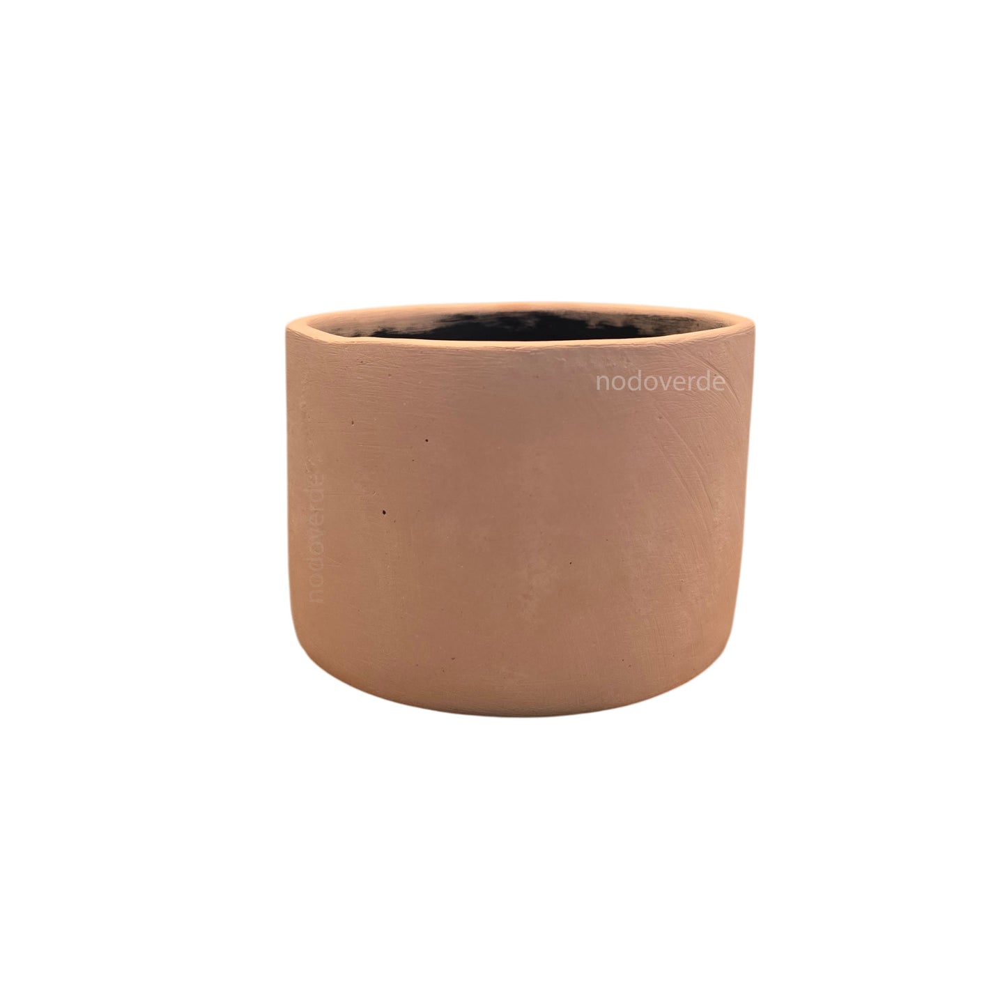 Cilindro de barro 13x9cm