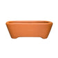 Jardinera rectangular con patas