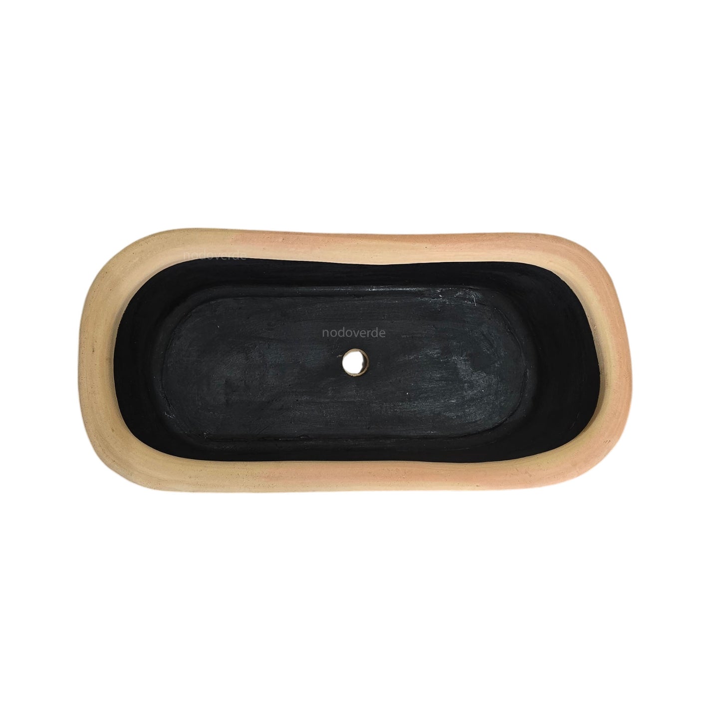 Jardinera rectangular con patas