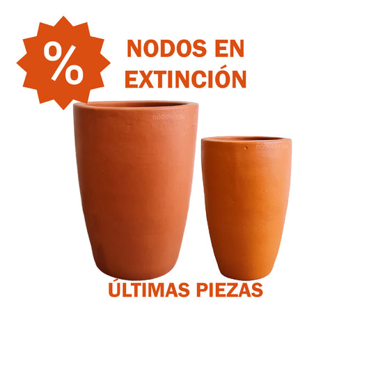 Set de 2 Maceta 'Bambú'