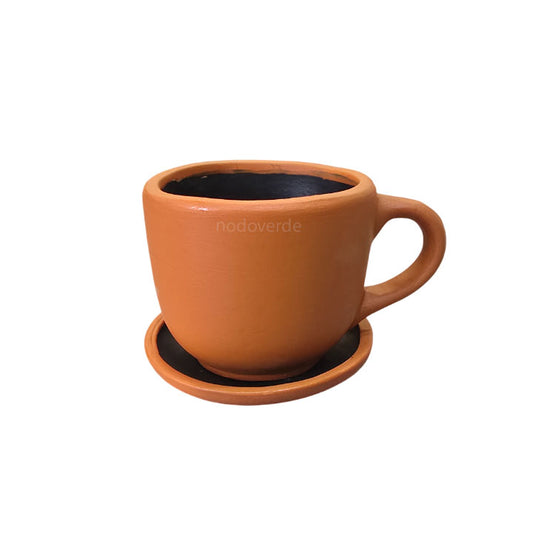 Taza de Barro CON plato
