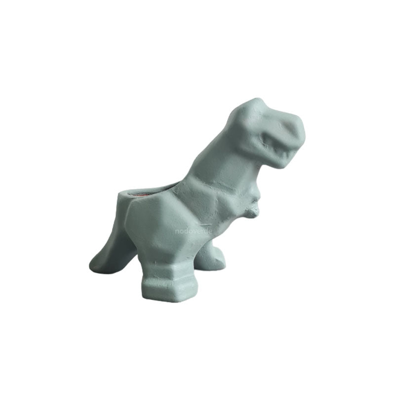 Maceta Dinosaurio de Barro